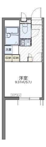 レオパレストリメゾンの間取り画像
