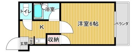 祇園ラフィーネの間取り画像