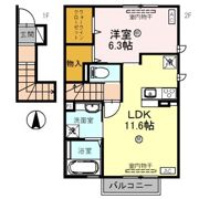 フリーデン文京の間取り画像