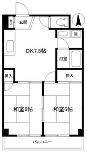 サンマンションオザワの間取り画像