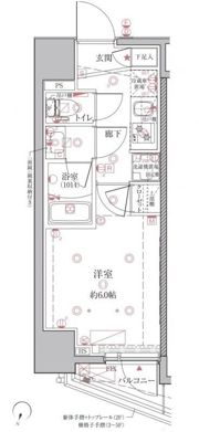 クレイシアIDZ千代田岩本町の間取り画像