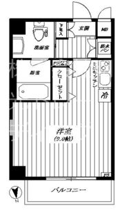 ヴァレッシア尾久シティⅡの間取り画像
