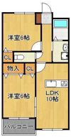 プレアール感田の間取り画像