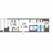 ドゥーエ天満橋の間取り画像