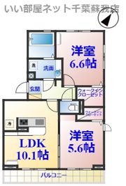 ルミエール五井・Ⅱの間取り画像