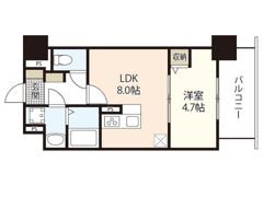 Mayfair田町Premiumの間取り画像