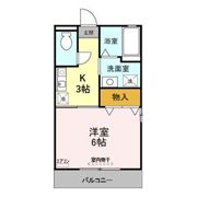 フライハイツラオムの間取り画像