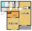 LaLuce黒住の間取り画像