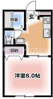 ラルゴ忍ヶ丘の間取り画像