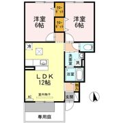 セジュールコート B棟の間取り画像