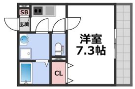 エステイトE森ノ宮の間取り画像