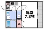 エステイトE森ノ宮の間取り画像
