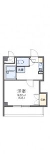 レオパレス楠の間取り画像