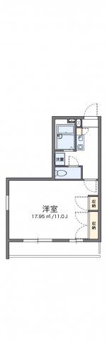 レオパレス武蔵ヶ丘の間取り画像