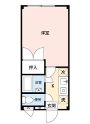 アーバン市川の間取り画像