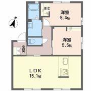 グリーンヒルズの間取り画像
