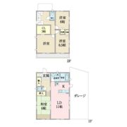 貝沢戸建の間取り画像