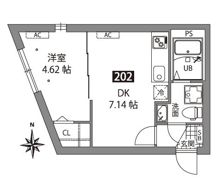 アザレア板橋の間取り画像