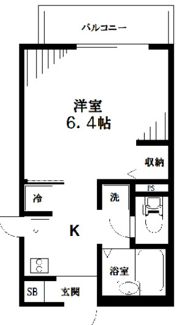 メルヴェーユ根津の間取り画像