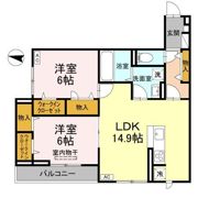 ラフィーネ南蔵王の間取り画像