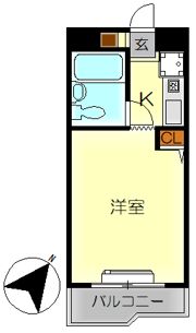 メゾン勝浦の間取り画像