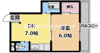 エクセレント新森の間取り画像