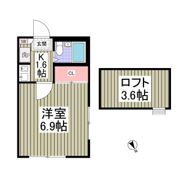 リブレス新河岸Ⅲの間取り画像