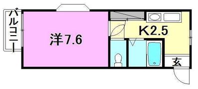 トーヨレジデンスの間取り画像