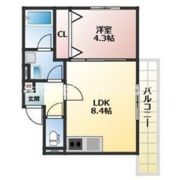 ALEGRIA枚方Northの間取り画像