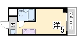 ラ・レジダンス・ド・エリールの間取り画像