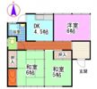 吉田様借家の間取り画像