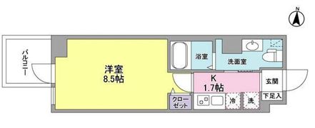 アザレアテラスの間取り画像