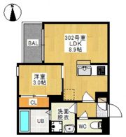 REGALEST 医大南の間取り画像