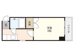 カーサ十日市の間取り画像