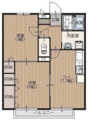 コンフォート丸山台の間取り画像