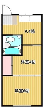 第一布橋荘の間取り画像