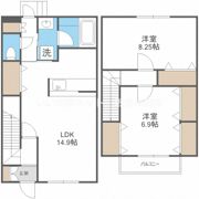 サンコート原町の間取り画像