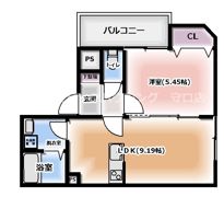 アーリーズ大宮通の間取り画像