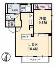 シャーメゾンM－Ⅱの間取り画像
