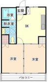 岸本マンションの間取り画像
