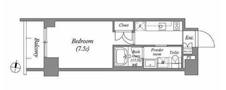 LaSante桜新町の間取り画像