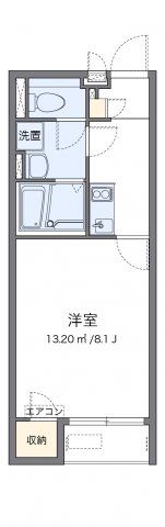 クレイノハピネスの間取り画像