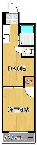 ヤングハイツ元宮の間取り画像