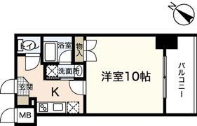 サムティレジデンス平和大通りの間取り画像