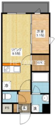 ヴィオラ矢上弐番館の間取り画像