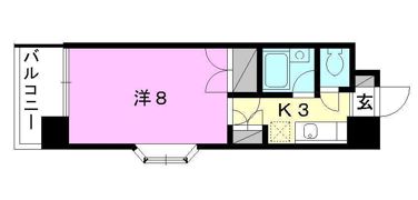 オクタワーズ松山道後の間取り画像