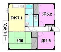 フォブール一色2の間取り画像