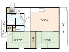 第2しづマンションの間取り画像