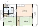 第2しづマンションの間取り画像