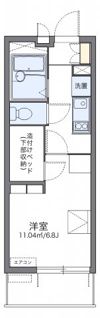 レオパレスグランデーム幕張の間取り画像